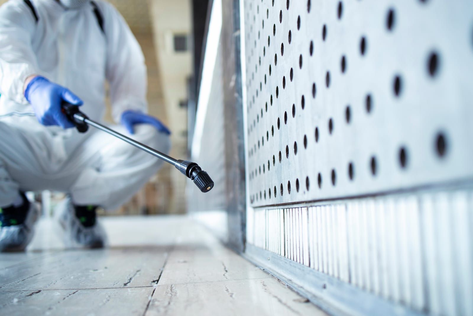 treating outdoor areas